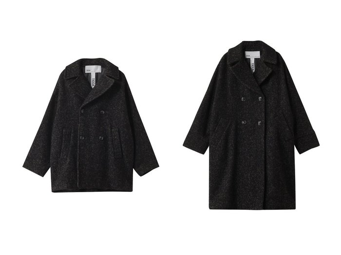 【TICCA/ティッカ】のミックスツイードピーコート&ミックスツイードテントコート おすすめ人気トレンドファッション通販アイテム 人気、トレンドファッション・服の通販 founy(ファニー) ファッション Fashion レディースファッション Fashion for Women アウター Coat / Outerwear Collection コート・ロングコート・ピーコート Long Coats, Peacoats & More 2025年 2025 2025-2026秋冬・A/W Autumn/Winter 2025–26 AW25–26 クラシカル Classical, Vintage-Inspired ショート Short, Short Length ツイード Twill, Twill Weave ハーフ Half, Half-Length バランス Balance, Style Balance ポケット Pocket, Pocket Detail エレガント 上品 Elegant 人気 Popular, Best Seller A/W・秋冬 Autumn/Winter |ID:crp329100000221187