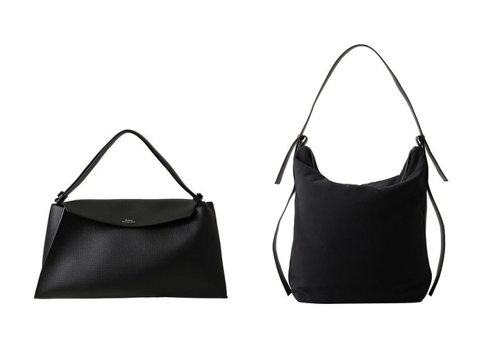 【STUDIO NICHOLSON/スタジオ ニコルソン】の【UNISEX】AIRPORT LARGE ナイロン ショルダー バッグ&【UNISEX】SHIBORU THE FOLDED ショルダー バッグ おすすめ人気トレンドファッション通販アイテム 人気、トレンドファッション・服の通販 founy(ファニー) ファッション Fashion レディースファッション Fashion for Women バッグ Bags 2025年 2025 2025-2026秋冬・A/W Autumn/Winter 2025–26 AW25–26 ユニセックス Unisex, Genderless なめらか Smooth, Silky Texture ショルダー Shoulder, Shoulder Strap モダン Modern, Contemporary 台形 A-Line, Trapezoid Shape A/W・秋冬 Autumn/Winter ポケット Pocket, Pocket Detail 旅行 Travel 軽量 Lightweight, Ultra Light |ID:crp329100000221211
