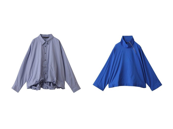 【mizuiro ind/ミズイロ インド】のballon shirt シャツ&O プルオーバー おすすめ人気トレンドファッション通販アイテム 人気、トレンドファッション・服の通販 founy(ファニー) 　ファッション　Fashion　レディースファッション　Fashion for Women　トップス・カットソー　Cut & Sew Tops　シャツ・ブラウス・オフィスカジュアル　Elegant Blouses & Button-Ups　カジュアルプルオーバー・ニットトップス　Pullovers & Knit Tops / Casual Pullovers　2025年　2025　2025-2026秋冬・A/W　Autumn/Winter 2025–26 AW25–26　スリーブ　Sleeve, Long Sleeve / Short Sleeve　バルーン　Balloon, Balloon Silhouette　ロング　Long, Long-Length　A/W・秋冬　Autumn/Winter　|ID:crp329100000221219