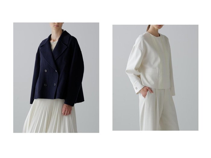 【ADORE/アドーア】のソリッドウールリバージャケット&ストレッチジョーゼットジャケット おすすめ人気トレンドファッション通販アイテム 人気、トレンドファッション・服の通販 founy(ファニー) ファッション Fashion レディースファッション Fashion for Women アウター Coat / Outerwear Collection レディースジャケット・軽アウター Jackets グログラン Grosgrain, Grosgrain Ribbon サテン Satin, Glossy Fabric ジャケット Jacket, Outerwear ジョーゼット Georgette, Semi-Sheer Fabric ストレッチ Stretch, Stretchy Fabric ボックス Boxy, Box Shape ダブル Double, Double-Breasted フェイス Face, Facial Design リバーシブル Reversible, Two-Sided 定番 Standard, Basic Item |ID:crp329100000221248