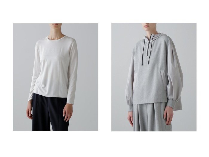 【ADORE/アドーア】のモイストジャージーカットソー&コンパクトポンチカットソー おすすめ人気トレンドファッション通販アイテム 人気、トレンドファッション・服の通販 founy(ファニー) ファッション Fashion レディースファッション Fashion for Women トップス・カットソー Cut & Sew Tops シャツ・ブラウス・オフィスカジュアル Elegant Blouses & Button-Ups ロングTシャツ・Tシャツ Longline T-Shirts & Tees カットソー・ベーシックTシャツ Cut-and-Sewn Tops / Stretch Tees & Basics レディースパーカー・カジュアルフーディー Casual Hoodies & Sweatshirts スウェット・クルーネックトップス Sweatshirts & Crewnecks / Relaxed Fit Sweat Tops なめらか Smooth, Silky Texture スリーブ Sleeve, Long Sleeve / Short Sleeve ロング Long, Long-Length おすすめ Recommended / Our Picks カットソー Cut and Sewn Top セットアップ Set-Up, Coordinated Outfit タフタ Taffeta, Structured Fabric ドッキング Docking, Mixed Material リラックス Relax, Relaxed Fit |ID:crp329100000221254