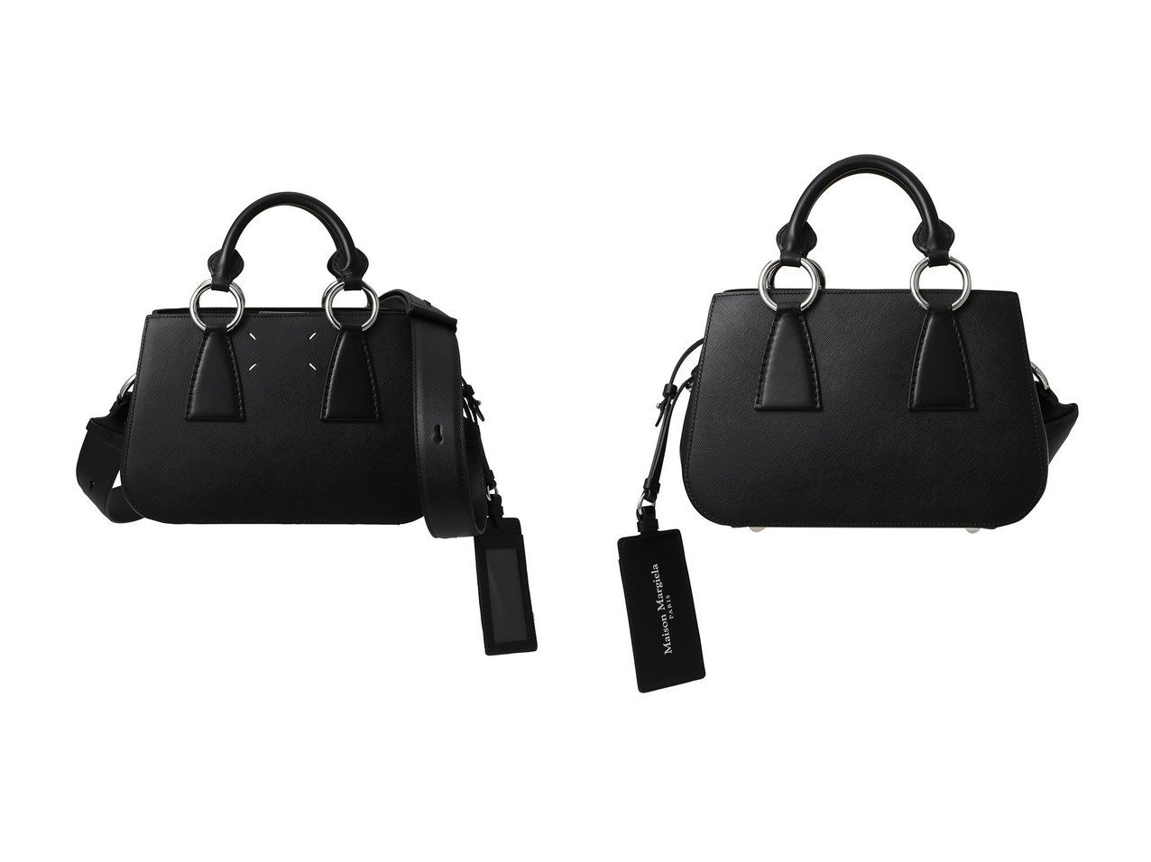 【MAISON MARGIELA/メゾン マルジェラ】の【UNISEX】DOLL トートバッグ おすすめ人気トレンドファッション通販アイテム インテリア・キッズ・メンズ・レディースファッション・服の通販 founy(ファニー) 　ファッション　Fashion　レディースファッション　Fashion for Women　バッグ　Bags　2025年　2025　2025-2026秋冬・A/W　Autumn/Winter 2025–26 AW25–26　ユニセックス　Unisex, Genderless　ショルダー　Shoulder, Shoulder Strap　シルバー　Silver, Metallic Silver　フォルム　Silhouette, Form　エレガント 上品　Elegant　A/W・秋冬　Autumn/Winter　ブラック系　Black　|ID:crp329100000221379