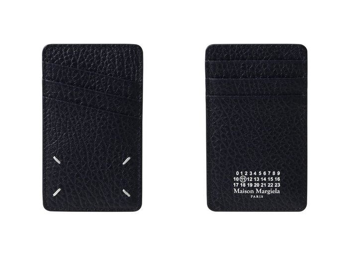 【MAISON MARGIELA/メゾン マルジェラ】の【UNISEX】4ステッチ バーティカルカードホルダー おすすめ人気トレンドファッション通販アイテム 人気、トレンドファッション・服の通販 founy(ファニー) 　ファッション　Fashion　レディースファッション　Fashion for Women　ミニ財布・二つ折り財布　Wallets & Card Cases　2025年　2025　2025-2026秋冬・A/W　Autumn/Winter 2025–26 AW25–26　ユニセックス　Unisex, Genderless　おすすめ　Recommended / Our Picks　ギフト プレゼント　Gift / Present　スリム　Slim, Slim Fit　フォルム　Silhouette, Form　ボックス　Boxy, Box Shape　エレガント 上品　Elegant　A/W・秋冬　Autumn/Winter　財布　Wallet, Purse　|ID:crp329100000221380