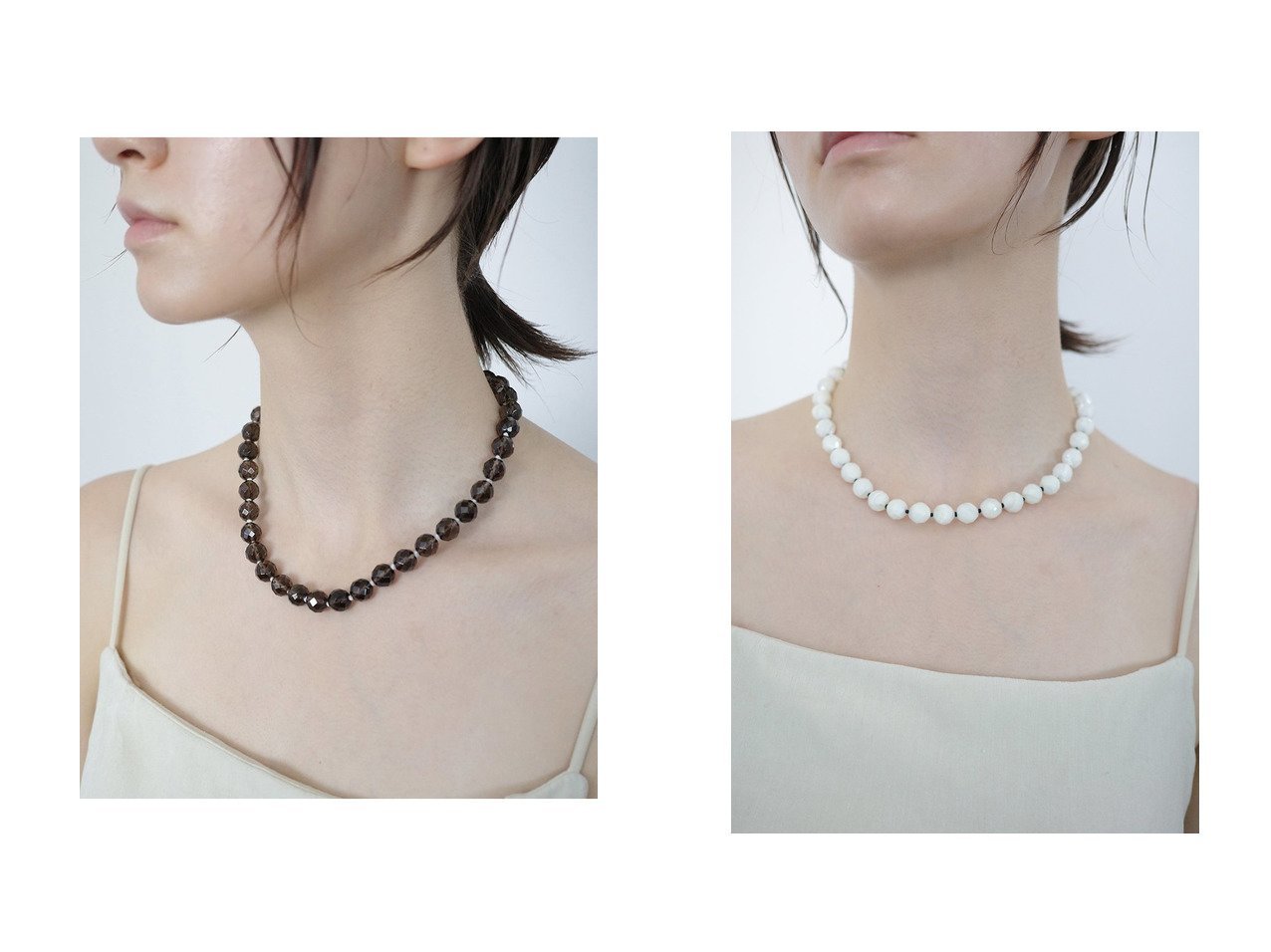 【MAISON DPULSE/メゾンドパルス】の【ELLE SHOP限定】Smoke allknot ネックレス&【ELLE SHOP限定】Shell allknot ネックレス おすすめ人気トレンドファッション通販アイテム インテリア・キッズ・メンズ・レディースファッション・服の通販 founy(ファニー) 　ファッション　Fashion　レディースファッション　Fashion for Women　ジュエリー　Jewelry　ネックレス　Necklaces & Pendants　2025年　2025　2025-2026秋冬・A/W　Autumn/Winter 2025–26 AW25–26　シンプル　Simple, Minimal　トレンド　Trend, Trending Now　ネックレス　Necklace, Pendant Necklace　A/W・秋冬　Autumn/Winter　ブラウン系　Brown　ホワイト系　White　|ID:crp329100000221387