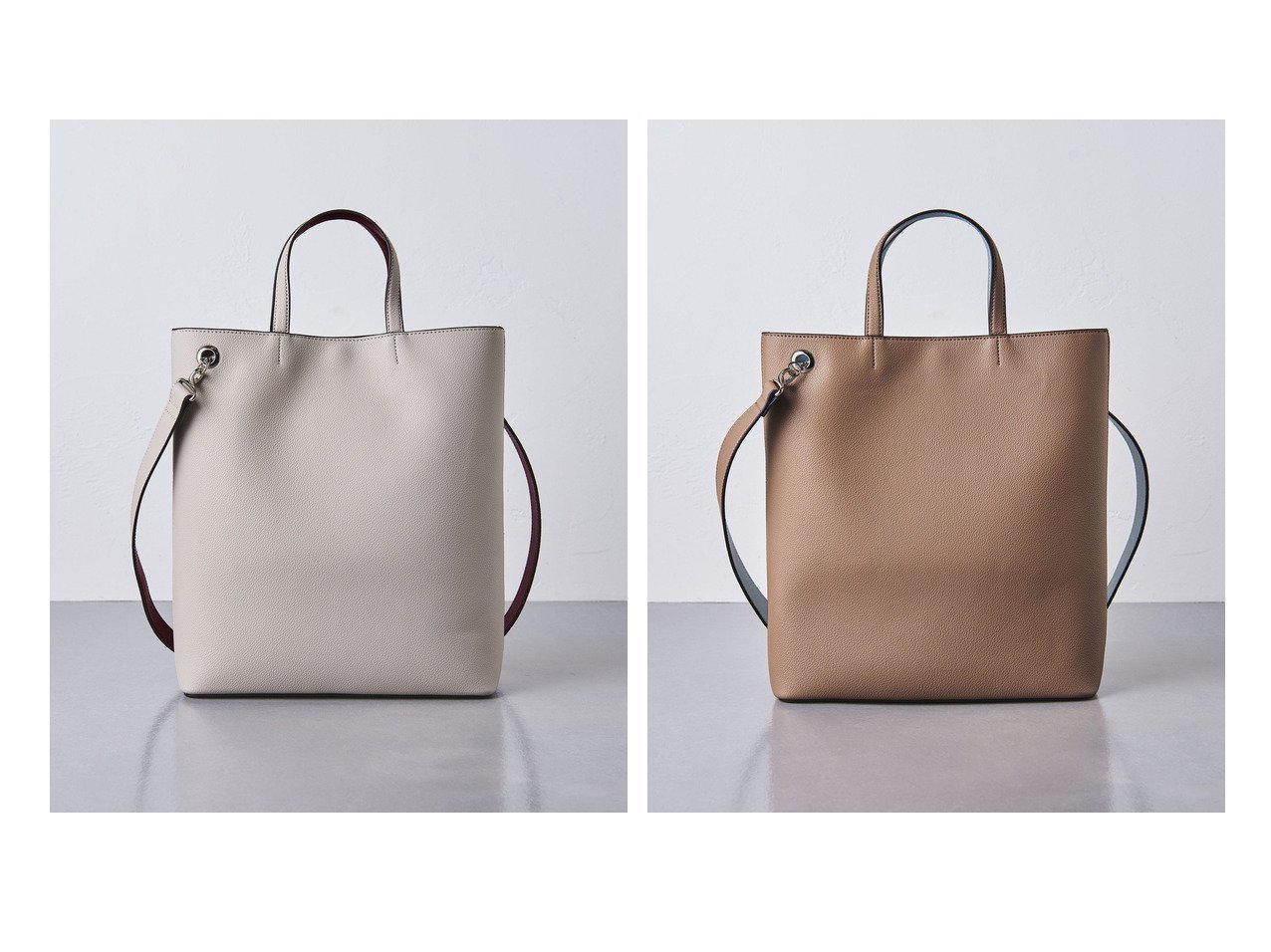 【UNITED ARROWS/ユナイテッドアローズ】のVERTICAL ベーシック トートバッグ おすすめ人気トレンドファッション通販アイテム インテリア・キッズ・メンズ・レディースファッション・服の通販 founy(ファニー) 　ファッション　Fashion　レディースファッション　Fashion for Women　バッグ　Bags　ショルダー　Shoulder, Shoulder Strap　シンプル　Simple, Minimal　ビジネス 仕事 通勤　Business / Work / Commuting　ベーシック　Basic, Essential　マグネット　Magnet, Magnetic Closure　モバイル　Mobile, Smartphone　人気　Popular, Best Seller　グレー系　Gray　ブラック系　Black　ベージュ系　Beige　|ID:crp329100000221410