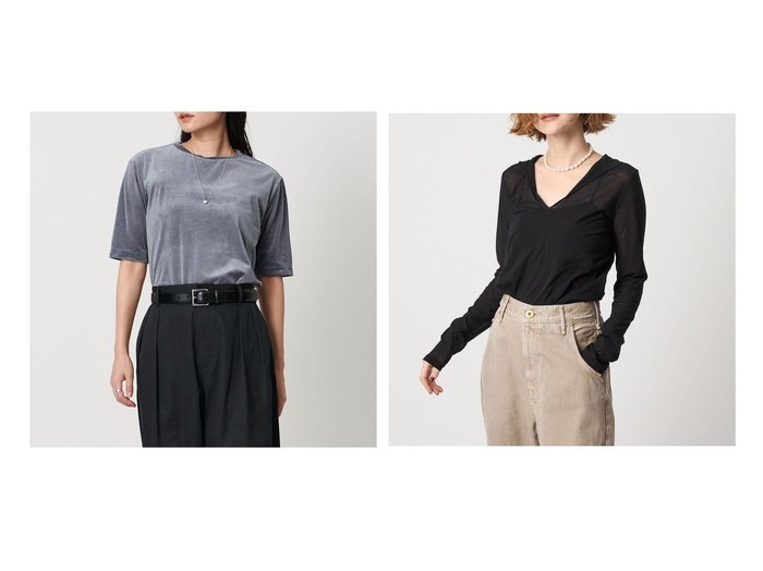 【UNITED ARROWS/ユナイテッドアローズ】のconte コットン シアー フーデッドカットソー&MARW UNITED ARROWS シアー ベロア カットソー おすすめ人気トレンドファッション通販アイテム 人気、トレンドファッション・服の通販 founy(ファニー) ファッション Fashion レディースファッション Fashion for Women トップス・カットソー Cut & Sew Tops カットソー・ベーシックTシャツ Cut-and-Sewn Tops / Stretch Tees & Basics ベロアトップス Velour Tops / Velvet-Look Items カットソー Cut and Sewn Top シアー Sheer, See-Through タイトスカート Pencil Skirt, Tight Skirt 人気 Popular, Best Seller ベロア Velour, Soft Velvet ワイド Wide, Wide Fit ビジネス 仕事 通勤 Business / Work / Commuting ジャケット Jacket, Outerwear フィット Fit, Slim Fit フェミニン Feminine, Girly |ID:crp329100000221411