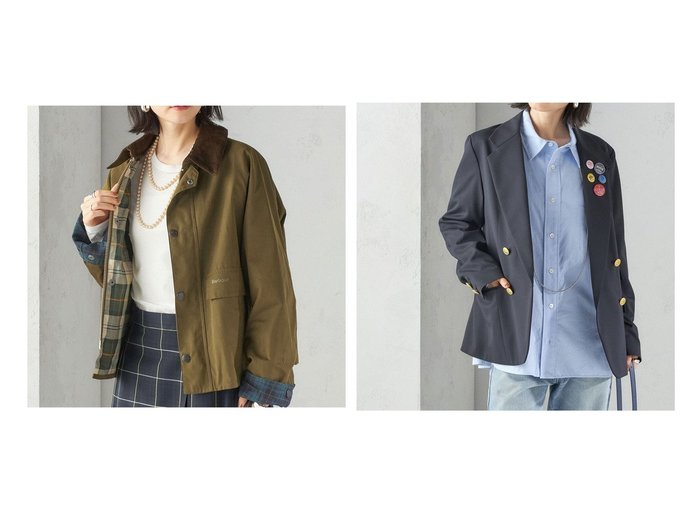 【SHIPS/シップス フォー ウィメン】の【SHIPS別注】Barbour 50th ANNIV SPEY ジャケット&【SHIPS別注】TICCAmanipuri 50th ANNIV テーラード ジャケット おすすめ人気トレンドファッション通販アイテム インテリア・キッズ・メンズ・レディースファッション・服の通販 founy(ファニー) https://founy.com/ ファッション Fashion レディースファッション Fashion for Women アウター Coat / Outerwear Collection レディースジャケット・軽アウター Jackets テーラードジャケット / 通勤・きれいめスタイル Tailored Jackets & Blazers アウトドア Outdoor Clothing インナー Innerwear ジャケット Jacket, Outerwear スウェット / スエット Sweatshirt, Sweatwear スペシャル Special, Limited Edition チェック Check, Plaid, Tartan チュール Tulip, Tulip Motif 定番 Standard, Basic Item 人気 Popular, Best Seller ポケット Pocket, Pocket Detail 別注 Limited Edition, Custom Order レース Lace, Lace Fabric おすすめ Recommended / Our Picks エレガント 上品 Elegant 2025年 2025 2025-2026秋冬・A/W Autumn/Winter 2025–26 AW25–26 |ID:crp329100000221432