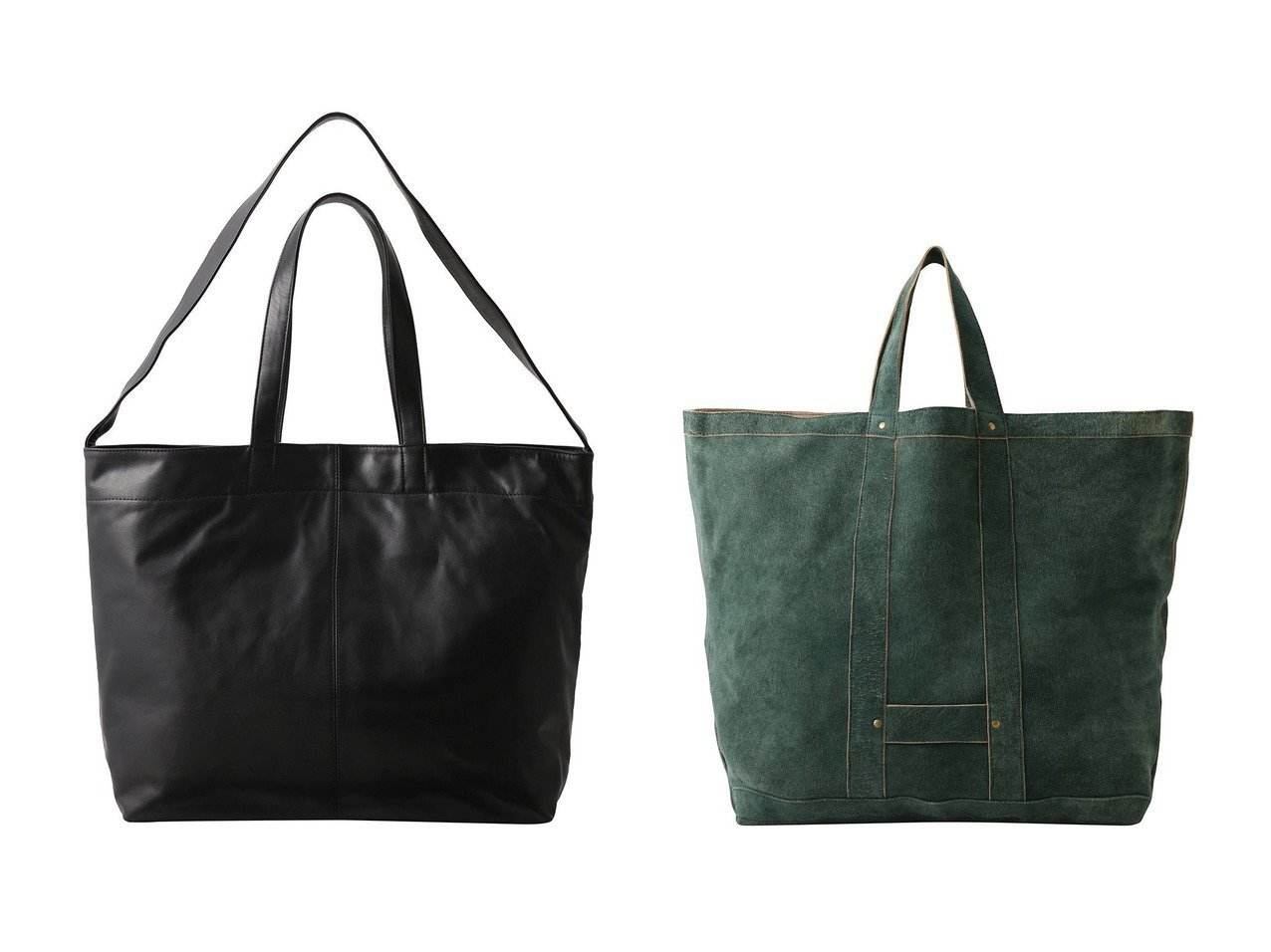 【UNIVERSAL PRODUCTS / MEN/ユニバーサルプロダクツ】の【MEN】バッグ&【SEVEN BY SEVEN / MEN/セブン バイ セブン】の【MEN】スエード レザー トートバッグ おすすめ人気トレンドファッション通販アイテム インテリア・キッズ・メンズ・レディースファッション・服の通販 founy(ファニー) 　ファッション　Fashion　メンズファッション　Fashion for Men　バッグ　Bags　トートバッグ / 通勤・大容量バッグ　Tote Bags　2025年　2025　2025-2026秋冬・A/W　Autumn/Winter 2025–26 AW25–26　トレンド　Trend, Trending Now　エレガント 上品　Elegant　A/W・秋冬　Autumn/Winter　雑誌　Magazine, Fashion Magazine　シンプル　Simple, Minimal　ブラック系　Black　グリーン系　Green　|ID:crp329100000221449