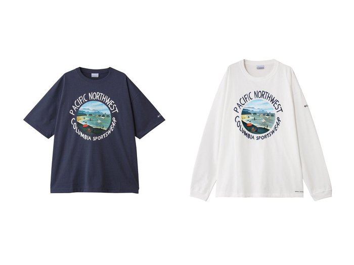 【Columbia / MEN/コロンビア】の【MEN】レイクトゥアベニューグラフィックショートスリーブTシャツ&【MEN】レイクトゥアベニューグラフィックロングスリーブTシャツ おすすめ人気トレンドファッション通販アイテム 人気、トレンドファッション・服の通販 founy(ファニー) 　ファッション　Fashion　メンズファッション　Fashion for Men　トップス・カットソー　Cut & Sew Tops　メンズシャツ　Shirts　2025年　2025　2025-2026秋冬・A/W　Autumn/Winter 2025–26 AW25–26　アウトドア　Outdoor Clothing　グラフィック　Graphic, Graphic Design　ショート　Short, Short Length　スポーツ　Sports, Activewear　スリーブ　Sleeve, Long Sleeve / Short Sleeve　プリント　Print, Printed Pattern　ワーク　Workwear, Utility Style　A/W・秋冬　Autumn/Winter　|ID:crp329100000221455