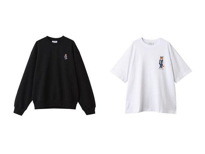 【MAISON KITSUNE / MEN/メゾン キツネ】の【MEN】DRESSED FOX コンフォート スウェット シャツ&【MEN】DRESSED FOX オーバーサイズ Tシャツ おすすめ人気トレンドファッション通販アイテム インテリア・キッズ・メンズ・レディースファッション・服の通販 founy(ファニー) https://founy.com/ ファッション Fashion メンズファッション Fashion for Men トップス・カットソー Cut & Sew Tops パーカー・フーディー / カジュアルコーデ Hoodies & Parkas メンズシャツ Shirts 2025年 2025 2025-2026秋冬・A/W Autumn/Winter 2025–26 AW25–26 スウェット / スエット Sweatshirt, Sweatwear フォックス Fox, Fox Fur 定番 Standard, Basic Item 無地 Plain, Solid Color A/W・秋冬 Autumn/Winter |ID:crp329100000221457