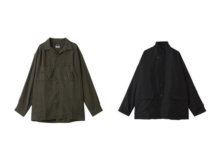 【DAIWA PIER39 / MEN/ダイワ ピアサーティーナイン】の【MEN】TECH LOOSE 2B JACKET RIPSTOP&【VERYTAGE / MEN/ベリーテイジ】の【MEN】GATHERS シャツ おすすめ人気トレンドファッション通販アイテム 人気、トレンドファッション・服の通販 founy(ファニー) 　ファッション　Fashion　メンズファッション　Fashion for Men　アウター　Men's Coats Outerwear　2025年　2025　2025-2026秋冬・A/W　Autumn/Winter 2025–26 AW25–26　ギャザー　Gathered, Ruffled　ショルダー　Shoulder, Shoulder Strap　スリーブ　Sleeve, Long Sleeve / Short Sleeve　ポケット　Pocket, Pocket Detail　ヨーク　Yoke, Yoke Design　リネン　Linen, Linen Fabric　ロング　Long, Long-Length　A/W・秋冬　Autumn/Winter　|ID:crp329100000221458