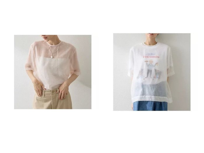 【Whim Gazette/ウィムガゼット】のシアーフェザーTEE おすすめ人気トレンドファッション通販アイテム インテリア・キッズ・メンズ・レディースファッション・服の通販 founy(ファニー) https://founy.com/ ファッション Fashion レディースファッション Fashion for Women 2025年 2025 2025-2026秋冬・A/W Autumn/Winter 2025–26 AW25–26 インナー Innerwear シアー Sheer, See-Through タンク Tank Top, Sleeveless Top フェザー Feather, Feather Detail ベビー Baby, Babywear |ID:crp329100000221496