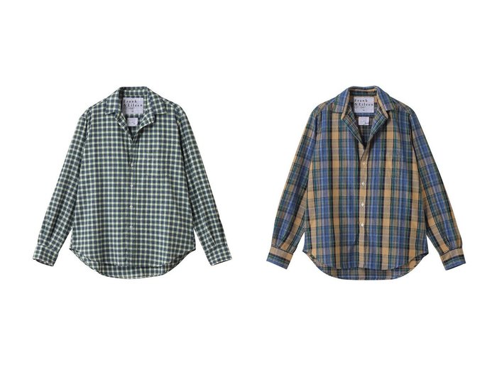 【Frank&Eileen/フランク&アイリーン】のEILEEN イタリアンコットン ミニチェック シャツ&EILEEN イタリアンコットン ブラウンチェック シャツ おすすめ人気トレンドファッション通販アイテム 人気、トレンドファッション・服の通販 founy(ファニー) 　ファッション　Fashion　レディースファッション　Fashion for Women　トップス・カットソー　Cut & Sew Tops　シャツ・ブラウス・オフィスカジュアル　Elegant Blouses & Button-Ups　2025年　2025　2025-2026秋冬・A/W　Autumn/Winter 2025–26 AW25–26　スリーブ　Sleeve, Long Sleeve / Short Sleeve　チェック　Check, Plaid, Tartan　ロング　Long, Long-Length　定番　Standard, Basic Item　A/W・秋冬　Autumn/Winter　|ID:crp329100000221535