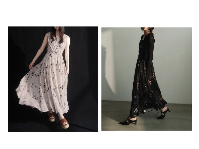 【FRAY I.D/フレイ アイディー】のフラワープリントカシュクールワンピース/接触冷感&【00サイズ】ボタニカルプリントキャミソールワンピース/ウォッシャブル おすすめ人気トレンドファッション通販アイテム 人気、トレンドファッション・服の通販 founy(ファニー) ファッション Fashion レディースファッション Fashion for Women ワンピース Dresses エレガント 上品 Elegant カシュクール Wrap Design ギャザー Gathered, Ruffled 切替 Switching, Contrast Panel シアー Sheer, See-Through チェック Check, Plaid, Tartan トレンド Trend, Trending Now フレア Flare, Flared プリント Print, Printed Pattern リュクス Luxury, Elegant, High-End, Chic ウォッシャブル Machine Washable キャミソール Camisole, Spaghetti Strap Top シェイプ Shape, Slim Fit シャーリング Shirring, Ruched シルク Silk, 100% Silk ダブル Double, Double-Breasted バランス Balance, Style Balance フィット Fit, Slim Fit フロント Front, Front Design ボタニカル Botanical, Floral Pattern ラグジュアリー Luxury, Elegant ラップ Wrap, Wrap Design リラックス Relax, Relaxed Fit 秋 Autumn |ID:crp329100000221560