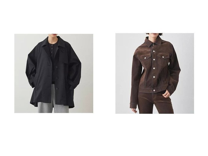 【Whim Gazette/ウィムガゼット】のデニムフロッキーGジャン&【THE PAUSE】ショートバルマカンコート おすすめ人気トレンドファッション通販アイテム 人気、トレンドファッション・服の通販 founy(ファニー) ファッション Fashion レディースファッション Fashion for Women アウター Coat / Outerwear Collection コート・ロングコート・ピーコート Long Coats, Peacoats & More インド Indian Textile インナー Innerwear ヴィンテージ Vintage Style グラデーション Gradient, Ombre スタイリッシュ Stylish, Fashionable スタンド Stand Collar, Upright Stand プリーツ Pleats, Pleated ベーシック Basic, Essential ボックス Boxy, Box Shape ミドル Middle Length, Mid Height ワーク Workwear, Utility Style 2025年 2025 2025-2026秋冬・A/W Autumn/Winter 2025–26 AW25–26 |ID:crp329100000221568