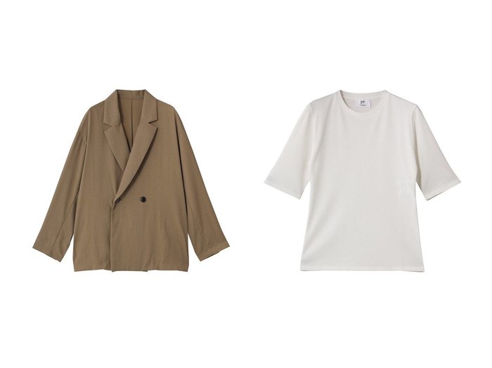 【1er Arrondissement/プルミエ アロンディスモン】のリブ5分袖Tシャツ&テンセルライトジャケット おすすめ人気トレンドファッション通販アイテム 人気、トレンドファッション・服の通販 founy(ファニー) ファッション Fashion レディースファッション Fashion for Women アウター Coat / Outerwear Collection レディースジャケット・軽アウター Jackets トップス・カットソー Cut & Sew Tops シャツ・ブラウス・オフィスカジュアル Elegant Blouses & Button-Ups ロングTシャツ・Tシャツ Longline T-Shirts & Tees カットソー・ベーシックTシャツ Cut-and-Sewn Tops / Stretch Tees & Basics 2025年 2025 2025-2026秋冬・A/W Autumn/Winter 2025–26 AW25–26 なめらか Smooth, Silky Texture ジャケット Jacket, Outerwear リラックス Relax, Relaxed Fit A/W・秋冬 Autumn/Winter |ID:crp329100000221583