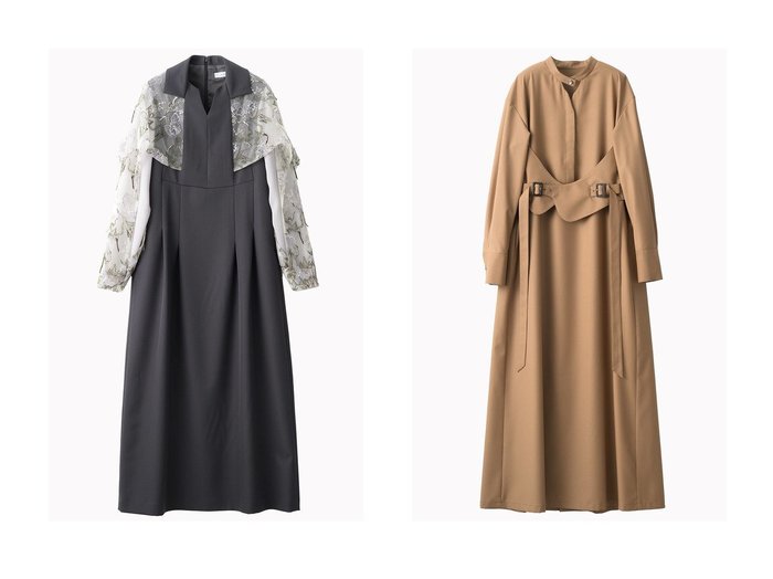 【MURRAL/ミューラル】のTears フラワー レース ドレス&Cape ベルトドレス おすすめ人気トレンドファッション通販アイテム インテリア・キッズ・メンズ・レディースファッション・服の通販 founy(ファニー) https://founy.com/ ファッション Fashion レディースファッション Fashion for Women ワンピース Dresses フォーマル・パーティードレス・結婚式用ドレス Elegant & Casual Dresses チュニック Tunic Tops & Dresses ベルト&ウエストマーク Belts & Waist Accessories エレガント 上品 Elegant ケミカル Chemical, Chemical Wash コレクション Collection, Seasonal Line ジョーゼット Georgette, Semi-Sheer Fabric チュニック Tunic, Long Top ドレス Dress, One-Piece ハンド Hand, Handmade フラワー Flower, Floral ミックス Mix, Mixed Style モチーフ Motif, Design Theme レース Lace, Lace Fabric ロング Long, Long-Length A/W・秋冬 Autumn/Winter 2025年 2025 2025-2026秋冬・A/W Autumn/Winter 2025–26 AW25–26 トレンチ Trench, Trench Coat |ID:crp329100000221592