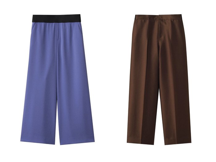 【M Fil/エムフィル】のトリアセ バギーイージートラウザーズ&シルキーWクロス ワイドパンツ おすすめ人気トレンドファッション通販アイテム インテリア・キッズ・メンズ・レディースファッション・服の通販 founy(ファニー) https://founy.com/ ファッション Fashion レディースファッション Fashion for Women パンツ Pants & Trousers 2025年 2025 2025-2026秋冬・A/W Autumn/Winter 2025–26 AW25–26 リラックス Relax, Relaxed Fit エレガント 上品 Elegant A/W・秋冬 Autumn/Winter |ID:crp329100000221610