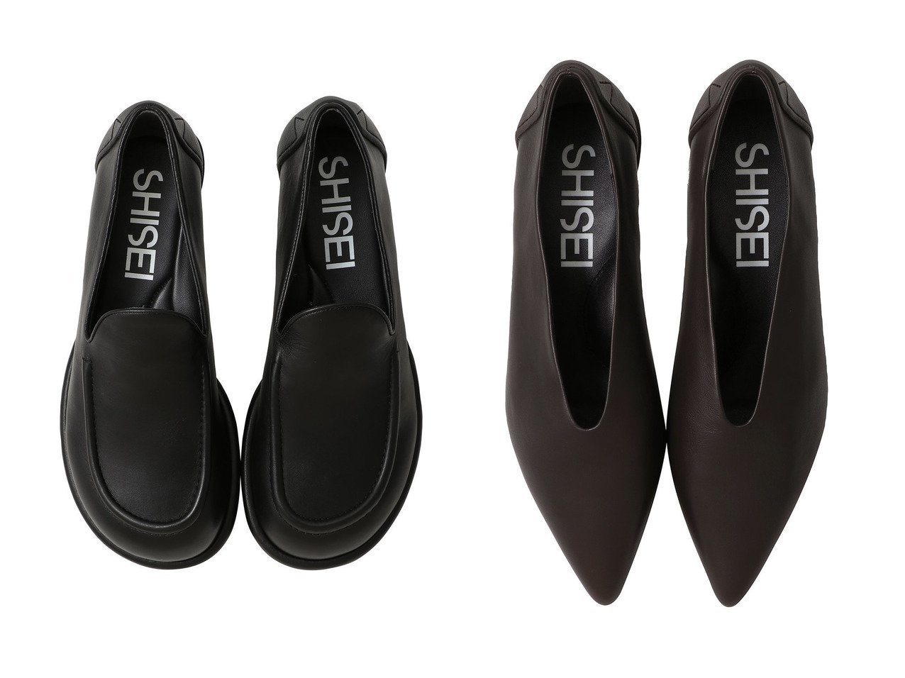 【SHISEI/シセイ】のMM PLUMPER SLIPON(レイン対応)&POINTED SLIT PUMPS(レイン対応) おすすめ人気トレンドファッション通販アイテム インテリア・キッズ・メンズ・レディースファッション・服の通販 founy(ファニー) 　ファッション　Fashion　レディースファッション　Fashion for Women　2025年　2025　2025-2026秋冬・A/W　Autumn/Winter 2025–26 AW25–26　シューズ　Shoes, Footwear　フォルム　Silhouette, Form　フラット　Flat, Flat Shoes　レイン　Rain, Rainproof　A/W・秋冬　Autumn/Winter　ブラック系　Black　|ID:crp329100000221617