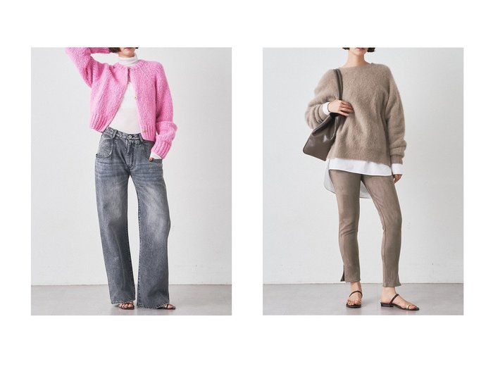 【Whim Gazette/ウィムガゼット】のポケットデニムパンツ&レギンスZIPパンツ おすすめ人気トレンドファッション通販アイテム 人気、トレンドファッション・服の通販 founy(ファニー) ファッション Fashion レディースファッション Fashion for Women パンツ Pants & Trousers デニムパンツ・ジーンズ・美脚デニム Denim Jeans & Pants レギンス Leggings & Stretch Pants 2025年 2025 2025-2026秋冬・A/W Autumn/Winter 2025–26 AW25–26 ストレート Straight, Straight Cut デニム Denim, Jeans Material ドレープ Drape, Draping Fabric ポケット Pocket, Pocket Detail リラックス Relax, Relaxed Fit ワイド Wide, Wide Fit 吸水 Absorbent, Quick-Dry A/W・秋冬 Autumn/Winter 秋 Autumn ジップ Zip, Zipper ジャケット Jacket, Outerwear スウェット / スエット Sweatshirt, Sweatwear スタイリッシュ Stylish, Fashionable スリット Slit, Slit Detail フィット Fit, Slim Fit レギンス Leggings, Stretch Pants エレガント 上品 Elegant |ID:crp329100000221636