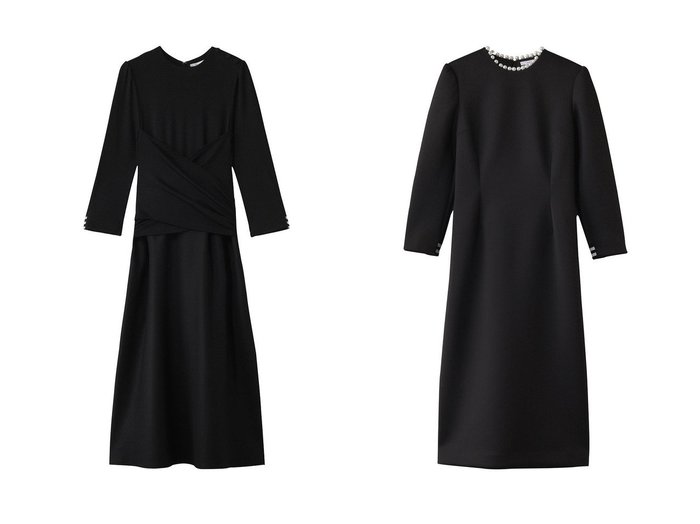 【BORDERS at BALCONY/ボーダーズ アット バルコニー】のパールポンテドレス&ウィークエンドクロスドレス おすすめ人気トレンドファッション通販アイテム 人気、トレンドファッション・服の通販 founy(ファニー) ファッション Fashion レディースファッション Fashion for Women ワンピース Dresses フォーマル・パーティードレス・結婚式用ドレス Elegant & Casual Dresses チュニック Tunic Tops & Dresses 2025年 2025 2025-2026秋冬・A/W Autumn/Winter 2025–26 AW25–26 シンプル Simple, Minimal チュニック Tunic, Long Top ドレス Dress, One-Piece ボーダー Border, Stripe ロング Long, Long-Length A/W・秋冬 Autumn/Winter |ID:crp329100000221687