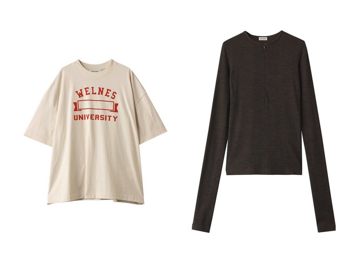 【INSCRIRE/アンスクリア】のWELLNESS ユニバーシティールーズ フィット Tシャツ&Plating リブ ジップ アップ Tシャツ おすすめ人気トレンドファッション通販アイテム 人気、トレンドファッション・服の通販 founy(ファニー) ファッション Fashion レディースファッション Fashion for Women トップス・カットソー Cut & Sew Tops シャツ・ブラウス・オフィスカジュアル Elegant Blouses & Button-Ups ロングTシャツ・Tシャツ Longline T-Shirts & Tees カットソー・ベーシックTシャツ Cut-and-Sewn Tops / Stretch Tees & Basics 2025年 2025 2025-2026秋冬・A/W Autumn/Winter 2025–26 AW25–26 ショート Short, Short Length スラックス Slacks, Dress Pants スリーブ Sleeve, Long Sleeve / Short Sleeve デニム Denim, Jeans Material フィット Fit, Slim Fit プリント Print, Printed Pattern プリーツ Pleats, Pleated リラックス Relax, Relaxed Fit A/W・秋冬 Autumn/Winter カットソー Cut and Sewn Top ジップ Zip, Zipper トレンド Trend, Trending Now ロング Long, Long-Length 長袖 Long Sleeve, Full Sleeve |ID:crp329100000221735