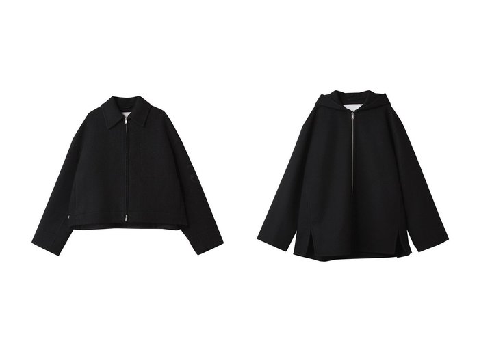 【JIL SANDER/ジル サンダー】のフーディージャケット&【JIL SANDER+】ショート ブルゾン おすすめ人気トレンドファッション通販アイテム 人気、トレンドファッション・服の通販 founy(ファニー) ファッション Fashion レディースファッション Fashion for Women アウター Coat / Outerwear Collection レディースジャケット・軽アウター Jackets ブルゾンジャケット・スポーティアウター Blouson Jackets コート・ロングコート・ピーコート Long Coats, Peacoats & More 2025年 2025 2025-2026秋冬・A/W Autumn/Winter 2025–26 AW25–26 ショート Short, Short Length シンプル Simple, Minimal ジャケット Jacket, Outerwear ブルゾン Blouson, Bomber Jacket モダン Modern, Contemporary A/W・秋冬 Autumn/Winter |ID:crp329100000221745