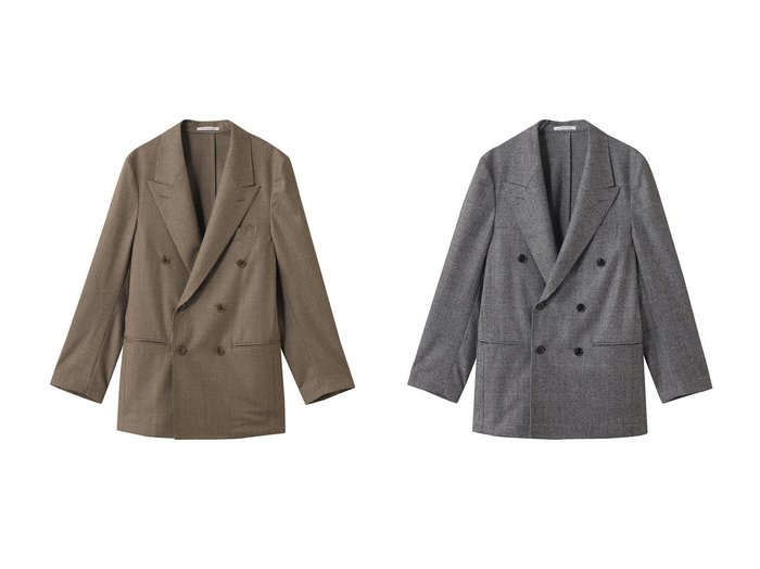 【COUTURE D'ADAM/クチュールドアダム】のガンクラブチェックダブルジャケット&グレンチェックダブルジャケット おすすめ人気トレンドファッション通販アイテム 人気、トレンドファッション・服の通販 founy(ファニー) ファッション Fashion レディースファッション Fashion for Women アウター Coat / Outerwear Collection レディースジャケット・軽アウター Jackets 2025年 2025 2025-2026秋冬・A/W Autumn/Winter 2025–26 AW25–26 クラシック Classic, Timeless Style ジャケット Jacket, Outerwear チェック Check, Plaid, Tartan ドレス Dress, One-Piece ハンド Hand, Handmade A/W・秋冬 Autumn/Winter |ID:crp329100000221756