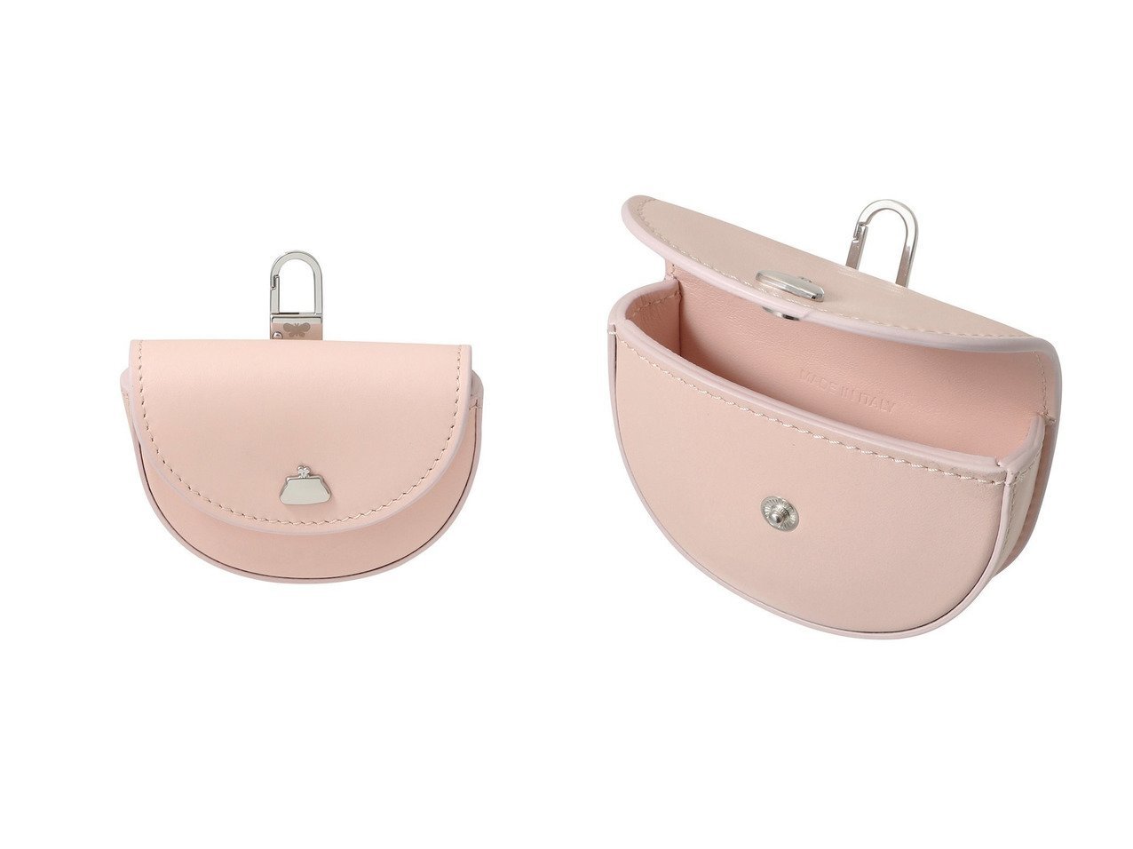 【Max Mara/マックスマーラ】の【Weekend Max Mara】SALETTA イヤホンケース おすすめ人気トレンドファッション通販アイテム インテリア・キッズ・メンズ・レディースファッション・服の通販 founy(ファニー) 　ファッション　Fashion　レディースファッション　Fashion for Women　2025年　2025　2025-2026秋冬・A/W　Autumn/Winter 2025–26 AW25–26　フォルム　Silhouette, Form　ラウンド　Round, Round Neck　A/W・秋冬　Autumn/Winter　レッド系　Red　|ID:crp329100000221769
