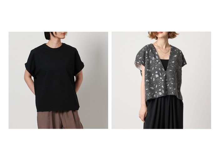 【UNITED ARROWS/ユナイテッドアローズ】のシルケットサッカー イージーTシャツ A DAY IN THE LIFE&conte レース Vネックベスト おすすめ人気トレンドファッション通販アイテム 人気、トレンドファッション・服の通販 founy(ファニー) ファッション Fashion レディースファッション Fashion for Women トップス・カットソー Cut & Sew Tops シャツ・ブラウス・オフィスカジュアル Elegant Blouses & Button-Ups ロングTシャツ・Tシャツ Longline T-Shirts & Tees アウター Coat / Outerwear Collection ベスト&ジレ / 重ね着スタイル Vests & Gilets Vネックトップス V-Neck Tops / V-Cut Neckline Shirts おすすめ Recommended / Our Picks アクセサリー Fashion Accessories カットソー Cut and Sewn Top サッカー Seersucker, Summer Fabric シルケット Silket, Silky Cotton シンプル Simple, Minimal エレガント 上品 Elegant 夏 Summer アクリル Acrylic Material スリット Slit, Slit Detail ベスト Vest, Waistcoat ボックス Boxy, Box Shape レース Lace, Lace Fabric |ID:crp329100000221788