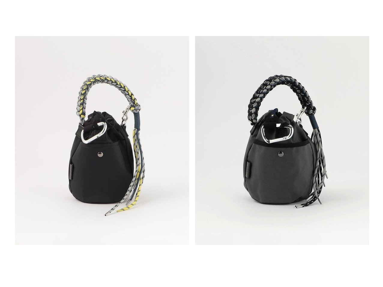 【UNITED ARROWS/ユナイテッドアローズ】のzattu LUGUN バッグ おすすめ人気トレンドファッション通販アイテム インテリア・キッズ・メンズ・レディースファッション・服の通販 founy(ファニー) 　ファッション　Fashion　レディースファッション　Fashion for Women　バッグ　Bags　カラフル　Colorful Design　コンパクト　Compact, Small Size　ショルダー　Shoulder, Shoulder Strap　スタンダード　Standard, Basic　スポーティ　Sporty, Casual Athletic　巾着　Drawstring Bag, Kinchaku　ブラック系　Black　グレー系　Gray　|ID:crp329100000221791