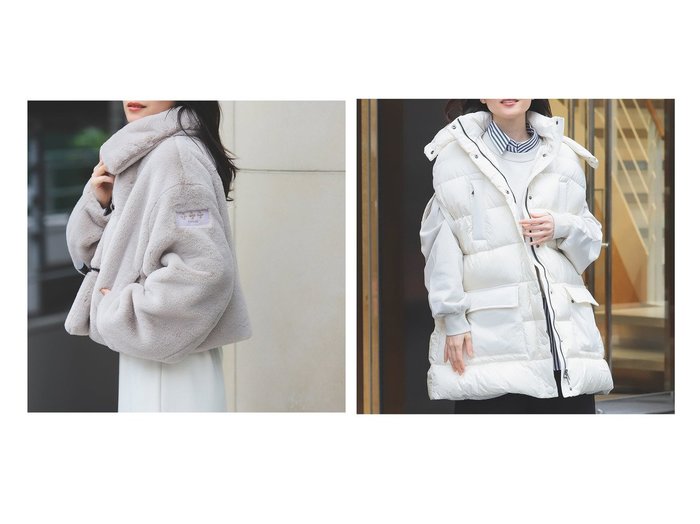 【Demi-Luxe BEAMS/デミルクス ビームス】の【WEB限定/ふわふわ/ゆったり】 PARTANNA フリース ブルゾン ブルゾン 25AW タトラス 冬アウター&CLEMATIDE ダウンベスト 25AW タトラス 冬アウター 上品 きれいめ おすすめ人気トレンドファッション通販アイテム 人気、トレンドファッション・服の通販 founy(ファニー) ファッション Fashion レディースファッション Fashion for Women アウター Coat / Outerwear Collection ブルゾンジャケット・スポーティアウター Blouson Jackets トップス・カットソー Cut & Sew Tops ベスト&ジレ / 重ね着スタイル Vests & Gilets コンパクト Compact, Small Size ショート Short, Short Length ダッフルコート Duffle Coat, Toggle Coat バランス Balance, Style Balance パッチ Patch, Appliqué フェイクファー Faux Fur, Imitation Fur ブルゾン Blouson, Bomber Jacket 防寒 Cold Protection, Winter-Ready ロング Long, Long-Length ワイド Wide, Wide Fit 冬 Winter / This Winter エレガント 上品 Elegant 2025年 2025 2025-2026秋冬・A/W Autumn/Winter 2025–26 AW25–26 |ID:crp329100000221794