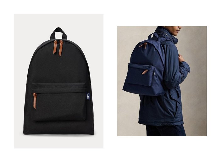 【RALPH LAUREN/ラルフローレン】の【UNISEX】【POLO RALPH LAUREN】レザートリム バックパック おすすめ人気トレンドファッション通販アイテム インテリア・キッズ・メンズ・レディースファッション・服の通販 founy(ファニー) https://founy.com/ ファッション Fashion レディースファッション Fashion for Women バッグ Bags 2025年 2025 2025-2026秋冬・A/W Autumn/Winter 2025–26 AW25–26 ユニセックス Unisex, Genderless スマート Smart, Elegant ポケット Pocket, Pocket Detail リュック Backpack, Rucksack A/W・秋冬 Autumn/Winter |ID:crp329100000221803