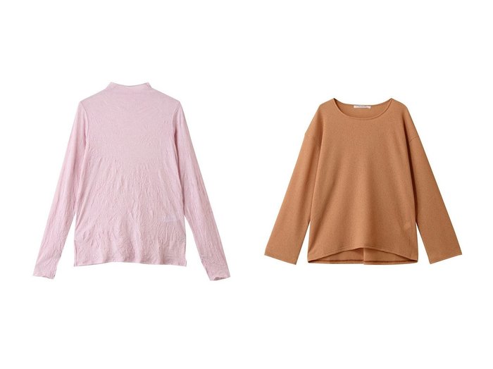 【MIDIUMISOLID/ミディウミソリッド】のsheer high neck inner.S インナー&sheer waffle PO プルオーバー おすすめ人気トレンドファッション通販アイテム インテリア・キッズ・メンズ・レディースファッション・服の通販 founy(ファニー) https://founy.com/ ファッション Fashion レディースファッション Fashion for Women トップス・カットソー Cut & Sew Tops シャツ・ブラウス・オフィスカジュアル Elegant Blouses & Button-Ups ロングTシャツ・Tシャツ Longline T-Shirts & Tees カットソー・ベーシックTシャツ Cut-and-Sewn Tops / Stretch Tees & Basics カジュアルプルオーバー・ニットトップス Pullovers & Knit Tops / Casual Pullovers 2025年 2025 2025-2026秋冬・A/W Autumn/Winter 2025–26 AW25–26 インナー Innerwear シアー Sheer, See-Through シンプル Simple, Minimal スリーブ Sleeve, Long Sleeve / Short Sleeve ハイネック High Neck, Mock Neck フィット Fit, Slim Fit ロング Long, Long-Length エレガント 上品 Elegant A/W・秋冬 Autumn/Winter |ID:crp329100000221804