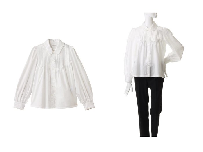 【J.B. ATTIRE/ジェービーアタイア】のMONTPARNASSE RUFFLE BLOUSE おすすめ人気トレンドファッション通販アイテム 人気、トレンドファッション・服の通販 founy(ファニー) ファッション Fashion レディースファッション Fashion for Women トップス・カットソー Cut & Sew Tops シャツ・ブラウス・オフィスカジュアル Elegant Blouses & Button-Ups 2025年 2025 2025-2026秋冬・A/W Autumn/Winter 2025–26 AW25–26 おすすめ Recommended / Our Picks インナー Innerwear ギャザー Gathered, Ruffled サロペット Overalls, Salopette スリーブ Sleeve, Long Sleeve / Short Sleeve フェミニン Feminine, Girly レース Lace, Lace Fabric ロング Long, Long-Length A/W・秋冬 Autumn/Winter |ID:crp329100000221810