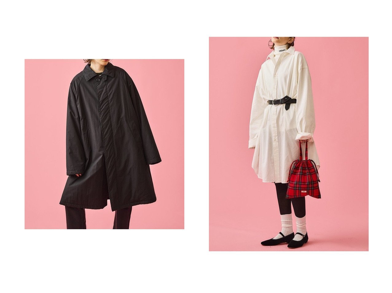 【Oblada/オブラダ】のHOLY ハイネック トップス&FEATHER コート おすすめ人気トレンドファッション通販アイテム インテリア・キッズ・メンズ・レディースファッション・服の通販 founy(ファニー) 　ファッション　Fashion　レディースファッション　Fashion for Women　アウター　Coat / Outerwear Collection　コート・ロングコート・ピーコート　Long Coats, Peacoats & More　トップス・カットソー　Cut & Sew Tops　シャツ・ブラウス・オフィスカジュアル　Elegant Blouses & Button-Ups　ロングTシャツ・Tシャツ　Longline T-Shirts & Tees　カットソー・ベーシックTシャツ　Cut-and-Sewn Tops / Stretch Tees & Basics　なめらか　Smooth, Silky Texture　クラシカル　Classical, Vintage-Inspired　シルク　Silk, 100% Silk　ベーシック　Basic, Essential　ロング　Long, Long-Length　再入荷　Restock / Back in Stock　A/W・秋冬　Autumn/Winter　インナー　Innerwear　シンプル　Simple, Minimal　スリーブ　Sleeve, Long Sleeve / Short Sleeve　ハイネック　High Neck, Mock Neck　バランス　Balance, Style Balance　定番　Standard, Basic Item　ブラック系　Black　ホワイト系　White　|ID:crp329100000221818