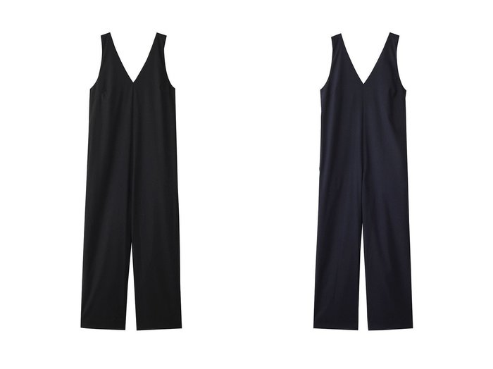 【heliopole/エリオポール】のジャンプスーツ(V NECK) おすすめ人気トレンドファッション通販アイテム インテリア・キッズ・メンズ・レディースファッション・服の通販 founy(ファニー) https://founy.com/ ファッション Fashion レディースファッション Fashion for Women パンツ Pants & Trousers 2025年 2025 2025-2026秋冬・A/W Autumn/Winter 2025–26 AW25–26 インナー Innerwear スーツ Suit, Formalwear ロング Long, Long-Length A/W・秋冬 Autumn/Winter |ID:crp329100000221820