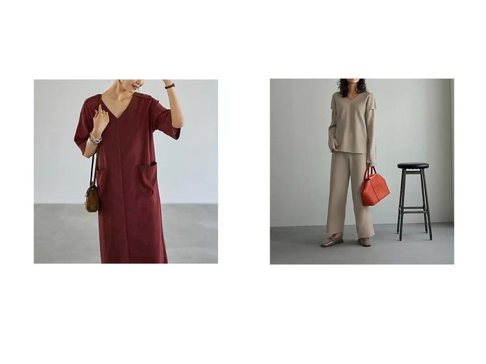 【STYLE DELI/スタイルデリ】の袖が外せる PUFFニットセットアップ&ファスナースリット麻混Vネックワンピース おすすめ人気トレンドファッション通販アイテム 人気、トレンドファッション・服の通販 founy(ファニー) ファッション Fashion レディースファッション Fashion for Women ワンピース Dresses トップス・カットソー Cut & Sew Tops ニット Knit Tops & Sweaters オレンジ Orange 秋 Autumn カーディガン Cardigan, Knitwear ジャケット Jacket, Outerwear スニーカー Sneakers, Trainers スリット Slit, Slit Detail デコルテ Décolleté, Neckline ピーチ Peach, Soft Touch フロント Front, Front Design ペチコート Petticoat, Underskirt ポケット Pocket, Pocket Detail ライダース Riders ワイド Wide, Wide Fit 冬 Winter / This Winter 夏 Summer |ID:crp329100000221829