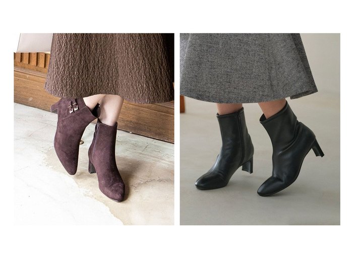 【any SiS/エニィ スィス】の【23.0~24.0cm】スクエアトゥセットバッグ ブーツ&【23.0～24.0cm】ベルト付き ブーツ おすすめ人気トレンドファッション通販アイテム 人気、トレンドファッション・服の通販 founy(ファニー) ファッション Fashion レディースファッション Fashion for Women ベルト&ウエストマーク Belts & Waist Accessories クッション Cushion, Throw Pillow ショート Short, Short Length ポインテッド Pointed Toe, Sharp Toe ワンポイント One Point, Statement Accent 新作・新入荷 New Arrivals / New In A/W・秋冬 Autumn/Winter |ID:crp329100000221843