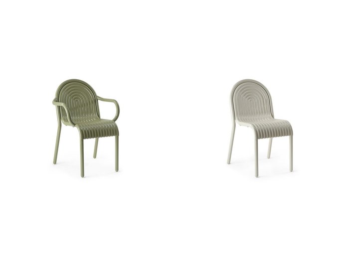 【Tom Dixon/トム ディクソン】のグルーヴ アームチェア&グルーヴ サイドチェア おすすめ人気トレンドファッション通販アイテム 人気、トレンドファッション・服の通販 founy(ファニー) 送料無料 Free Shipping コレクション Collection, Seasonal Line コーティング Coating, Coated Finish パウダー Powder, Soft Tone |ID:crp329100000221873