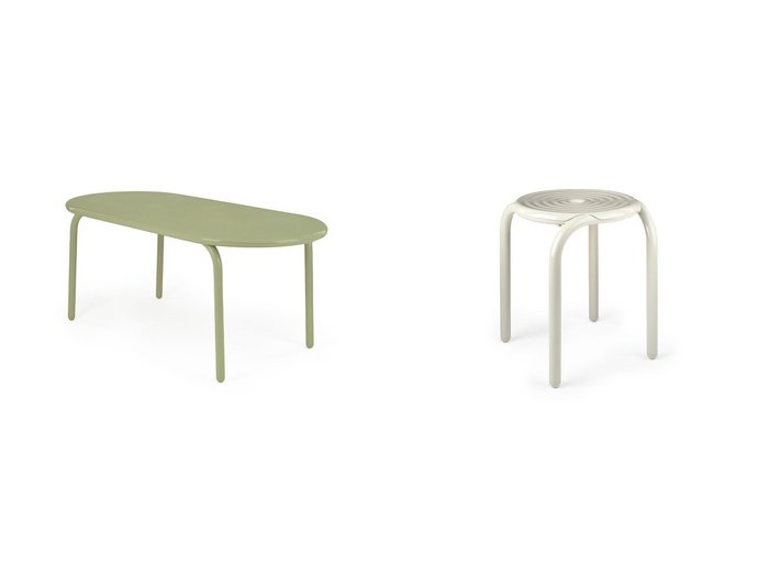 【Tom Dixon/トム ディクソン】のグルーヴ オブラウンドテーブル 185&グルーヴ スツール おすすめ人気トレンドファッション通販アイテム 人気、トレンドファッション・服の通販 founy(ファニー) コレクション Collection, Seasonal Line コーティング Coating, Coated Finish テーブル Table, Dining Table パウダー Powder, Soft Tone ラウンド Round, Round Neck 送料無料 Free Shipping |ID:crp329100000221874