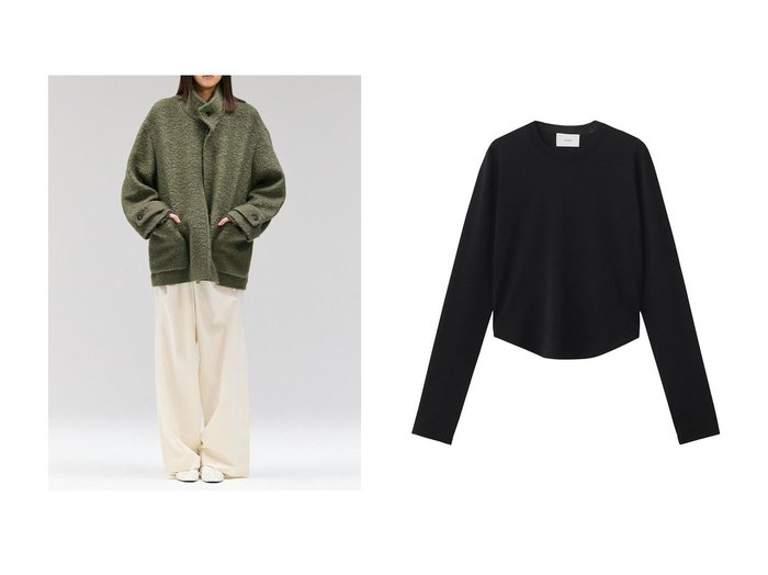 【SCEARN/セアン】のLOOP JERSEY コート&LUSTROUS SYNTHETIC KNIT おすすめ人気トレンドファッション通販アイテム 人気、トレンドファッション・服の通販 founy(ファニー) ファッション Fashion レディースファッション Fashion for Women アウター Coat / Outerwear Collection コート・ロングコート・ピーコート Long Coats, Peacoats & More トップス・カットソー Cut & Sew Tops ニット Knit Tops & Sweaters カジュアルプルオーバー・ニットトップス Pullovers & Knit Tops / Casual Pullovers 2025年 2025 2025-2026秋冬・A/W Autumn/Winter 2025–26 AW25–26 ロング Long, Long-Length 再入荷 Restock / Back in Stock A/W・秋冬 Autumn/Winter ビジネス 仕事 通勤 Business / Work / Commuting インナー Innerwear コンパクト Compact, Small Size シンプル Simple, Minimal |ID:crp329100000221901