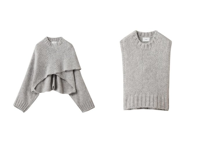 【SCEARN/セアン】のHAIRY BABY ALPACA ニット&HAIRY BABY ALPACA ニット おすすめ人気トレンドファッション通販アイテム 人気、トレンドファッション・服の通販 founy(ファニー) ファッション Fashion レディースファッション Fashion for Women トップス・カットソー Cut & Sew Tops ニット Knit Tops & Sweaters カジュアルプルオーバー・ニットトップス Pullovers & Knit Tops / Casual Pullovers 2025年 2025 2025-2026秋冬・A/W Autumn/Winter 2025–26 AW25–26 ショート Short, Short Length シンプル Simple, Minimal ベビー Baby, Babywear リュクス Luxury, Elegant, High-End, Chic 再入荷 Restock / Back in Stock A/W・秋冬 Autumn/Winter |ID:crp329100000221902
