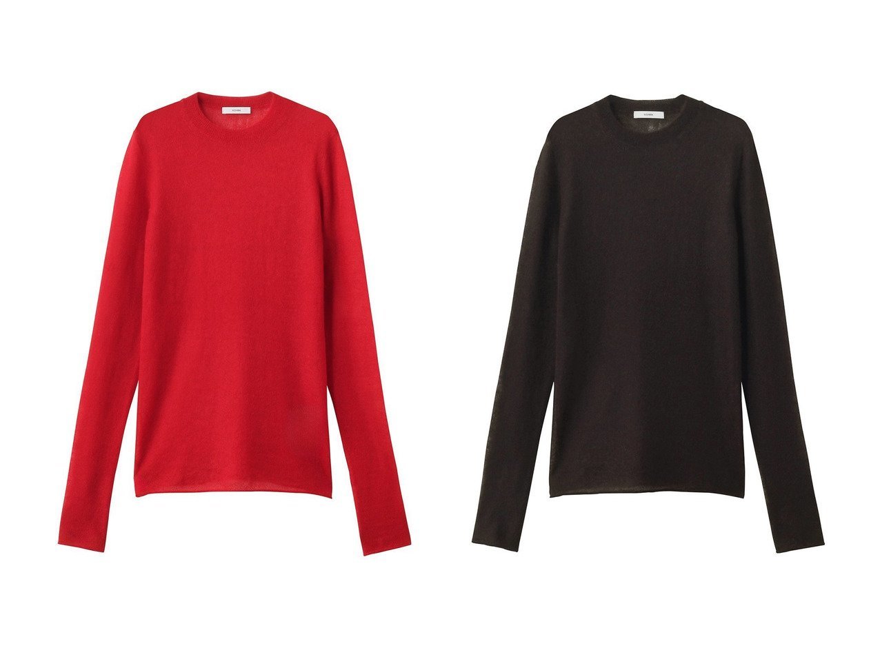 【SCEARN/セアン】のSHEER MOHAIR KNIT おすすめ人気トレンドファッション通販アイテム インテリア・キッズ・メンズ・レディースファッション・服の通販 founy(ファニー) 　ファッション　Fashion　レディースファッション　Fashion for Women　トップス・カットソー　Cut & Sew Tops　ニット　Knit Tops & Sweaters　カジュアルプルオーバー・ニットトップス　Pullovers & Knit Tops / Casual Pullovers　2025年　2025　2025-2026秋冬・A/W　Autumn/Winter 2025–26 AW25–26　シアー　Sheer, See-Through　秋　Autumn　A/W・秋冬　Autumn/Winter　ブラウン系　Brown　|ID:crp329100000221903