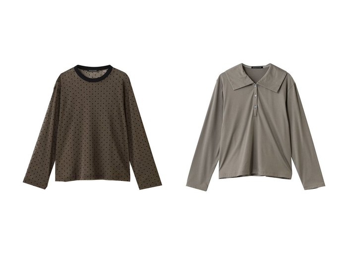 【mizuiro ind/ミズイロ インド】のO プルオーバー&wide collar polo shirt シャツ おすすめ人気トレンドファッション通販アイテム 人気、トレンドファッション・服の通販 founy(ファニー) ファッション Fashion レディースファッション Fashion for Women トップス・カットソー Cut & Sew Tops シャツ・ブラウス・オフィスカジュアル Elegant Blouses & Button-Ups カジュアルプルオーバー・ニットトップス Pullovers & Knit Tops / Casual Pullovers ポロシャツ・きれいめカジュアル Smart-Casual Polo Tops 2025年 2025 2025-2026秋冬・A/W Autumn/Winter 2025–26 AW25–26 おすすめ Recommended / Our Picks インナー Innerwear シンプル Simple, Minimal スラックス Slacks, Dress Pants スリーブ Sleeve, Long Sleeve / Short Sleeve デニム Denim, Jeans Material トレンド Trend, Trending Now ドット Polka Dot, Dot Pattern フェミニン Feminine, Girly メッシュ Mesh, Net Fabric ロング Long, Long-Length A/W・秋冬 Autumn/Winter |ID:crp329100000221908