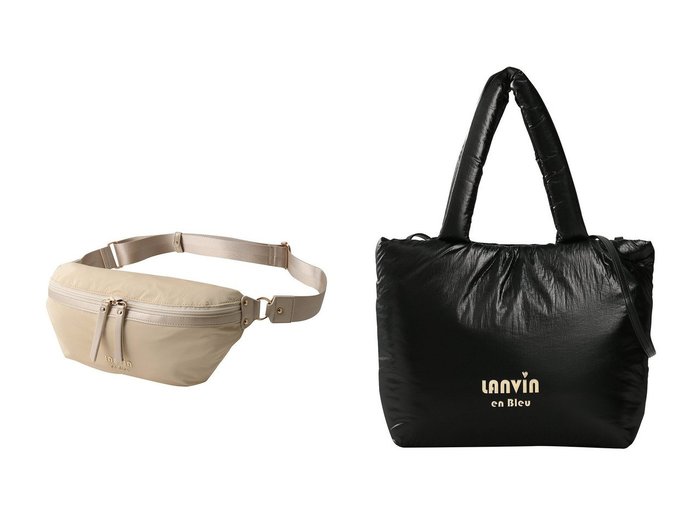 【LANVIN en Bleu/ランバン オン ブルー】のパデッドトートバッグ&パデッドボディバッグ おすすめ人気トレンドファッション通販アイテム 人気、トレンドファッション・服の通販 founy(ファニー) ファッション Fashion レディースファッション Fashion for Women バッグ Bags ポーチ&ミニバッグ Pouches & Mini Bags 2025年 2025 2025-2026秋冬・A/W Autumn/Winter 2025–26 AW25–26 コンパクト Compact, Small Size ジップ Zip, Zipper リュクス Luxury, Elegant, High-End, Chic 旅行 Travel A/W・秋冬 Autumn/Winter |ID:crp329100000221916