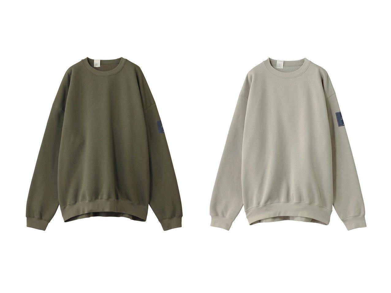 【N.HOOLYWOOD / MEN/エヌ.ハリウッド】の【MEN】【EXCHANGE SERVICE】クルーネック スウェットシャツ おすすめ人気トレンドファッション通販アイテム インテリア・キッズ・メンズ・レディースファッション・服の通販 founy(ファニー) 　ファッション　Fashion　メンズファッション　Fashion for Men　トップス・カットソー　Cut & Sew Tops　パーカー・フーディー / カジュアルコーデ　Hoodies & Parkas　メンズシャツ　Shirts　2025年　2025　2025-2026秋冬・A/W　Autumn/Winter 2025–26 AW25–26　おすすめ　Recommended / Our Picks　バランス　Balance, Style Balance　A/W・秋冬　Autumn/Winter　ブラック系　Black　グレー系　Gray　ベージュ系　Beige　グリーン系　Green　|ID:crp329100000221918