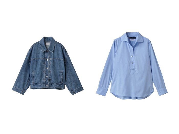 【martinique/マルティニーク】のブラウス&【upper hights】ジャケット おすすめ人気トレンドファッション通販アイテム 人気、トレンドファッション・服の通販 founy(ファニー) ファッション Fashion レディースファッション Fashion for Women アウター Coat / Outerwear Collection レディースジャケット・軽アウター Jackets トップス・カットソー Cut & Sew Tops シャツ・ブラウス・オフィスカジュアル Elegant Blouses & Button-Ups 2025年 2025 2025-2026秋冬・A/W Autumn/Winter 2025–26 AW25–26 ジャケット Jacket, Outerwear デニム Denim, Jeans Material バランス Balance, Style Balance 春 Spring 秋 Autumn A/W・秋冬 Autumn/Winter |ID:crp329100000221955