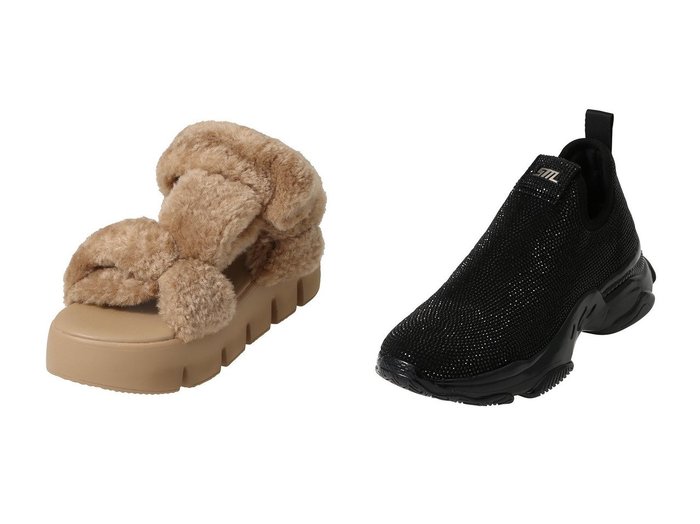 【STEVE MADDEN/スティーブマデン】のBONKERS-F ファー厚底サンダル&MYTHICAL グリッタースリッポンスニーカー おすすめ人気トレンドファッション通販アイテム 人気、トレンドファッション・服の通販 founy(ファニー) ファッション Fashion レディースファッション Fashion for Women 2025年 2025 2025-2026秋冬・A/W Autumn/Winter 2025–26 AW25–26 カッティング Cutting Detail サンダル Sandals, Summer Shoes ソックス Socks, Hosiery タイツ Tights, Legwear 厚底 Platform Shoes A/W・秋冬 Autumn/Winter |ID:crp329100000221962