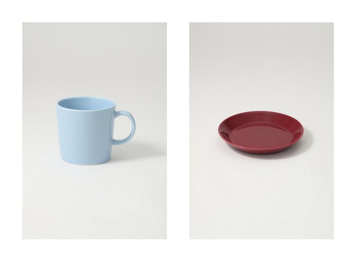 【iittala/イッタラ】のティーマ プレート 17cm チェリー&ティーマ マグ 0.3L アイスブルー おすすめ人気トレンドファッション通販アイテム 人気、トレンドファッション・服の通販 founy(ファニー) 　グラス　Glass, Eyewear　コレクション　Collection, Seasonal Line　シェイプ　Shape, Slim Fit　シンプル　Simple, Minimal　テーブル　Table, Dining Table　定番　Standard, Basic Item　A/W・秋冬　Autumn/Winter　ギフト プレゼント　Gift / Present　新作・新入荷　New Arrivals / New In　|ID:crp329100000221992